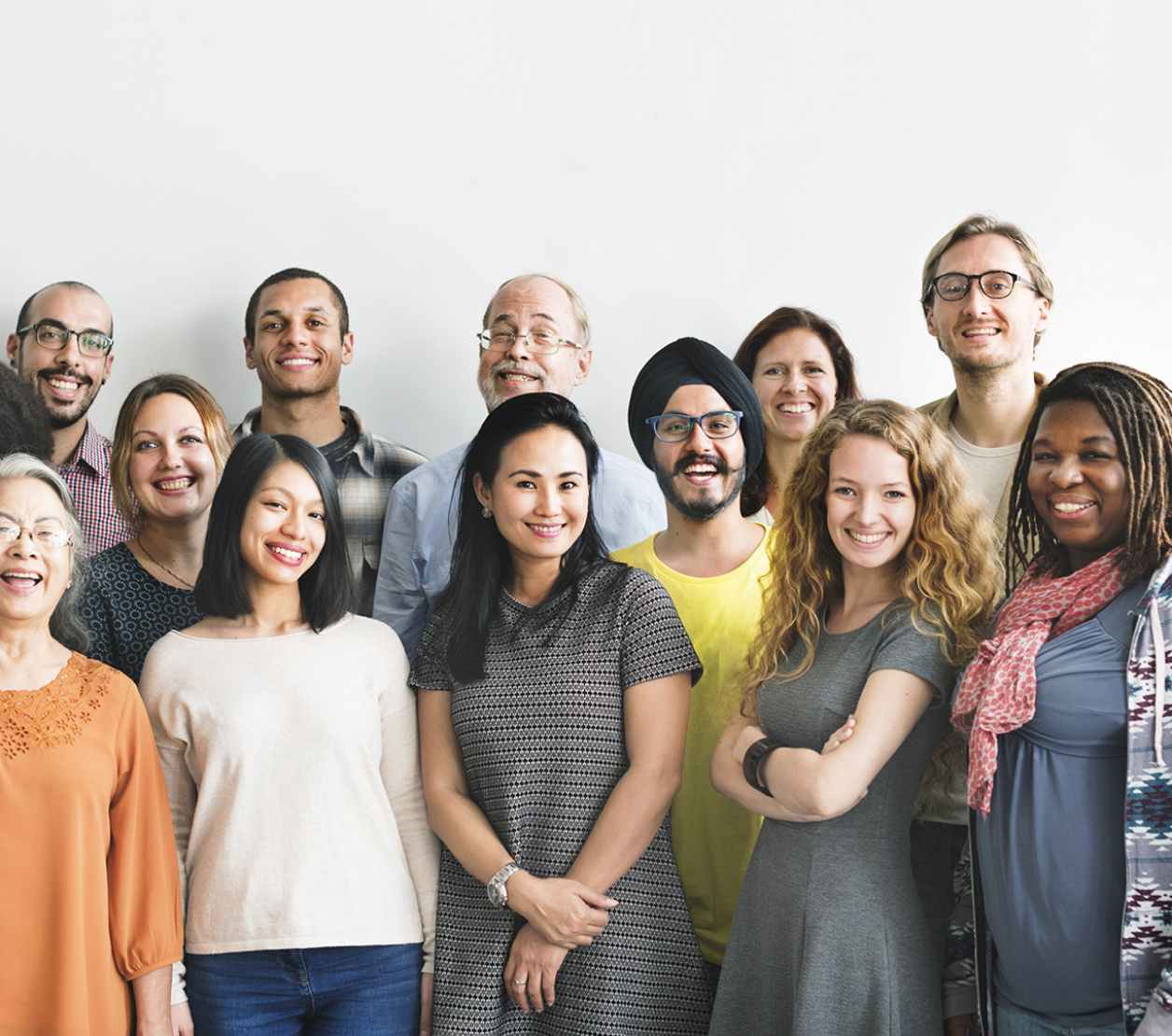 Team members group picture